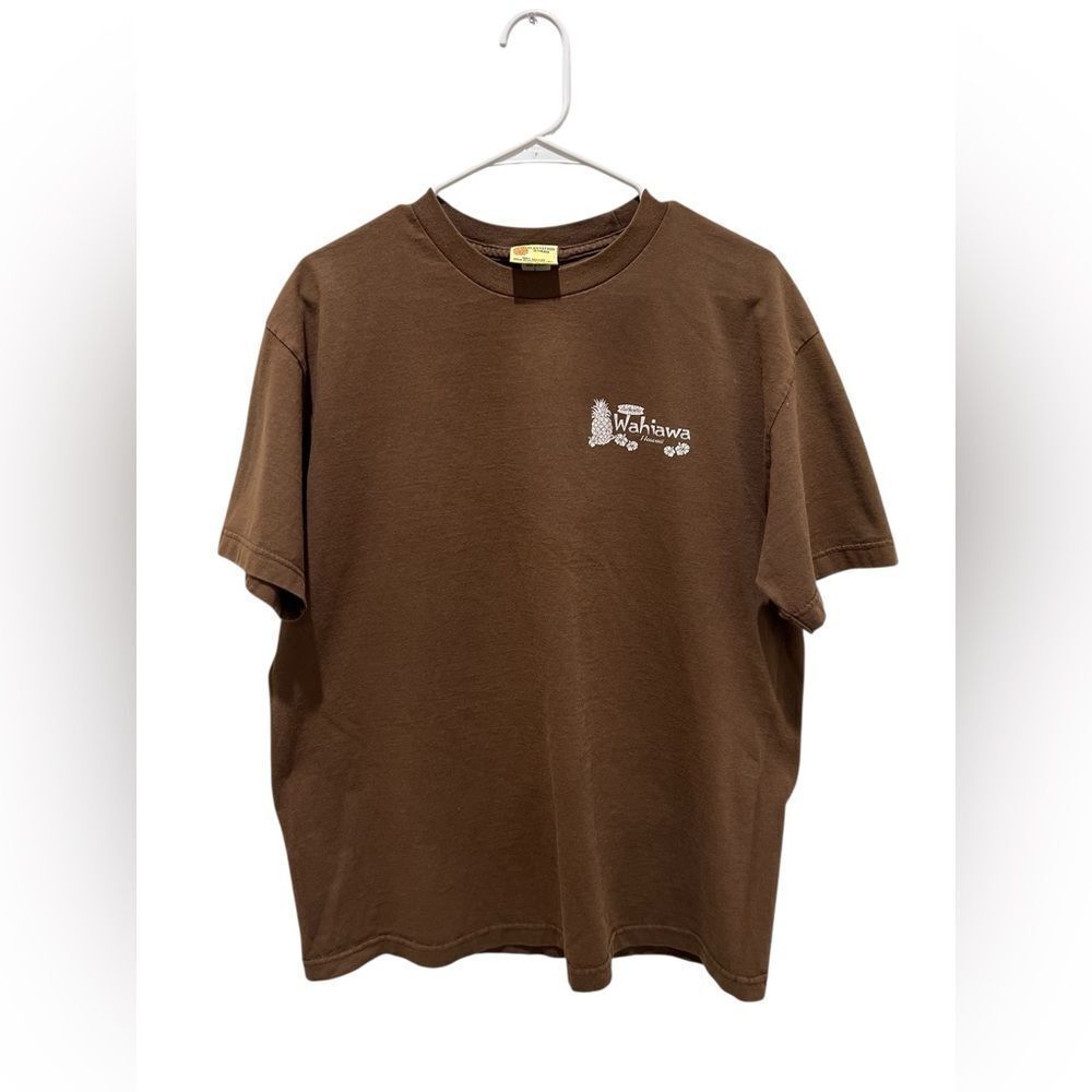 Brown Short-Sleeve Men's Tee